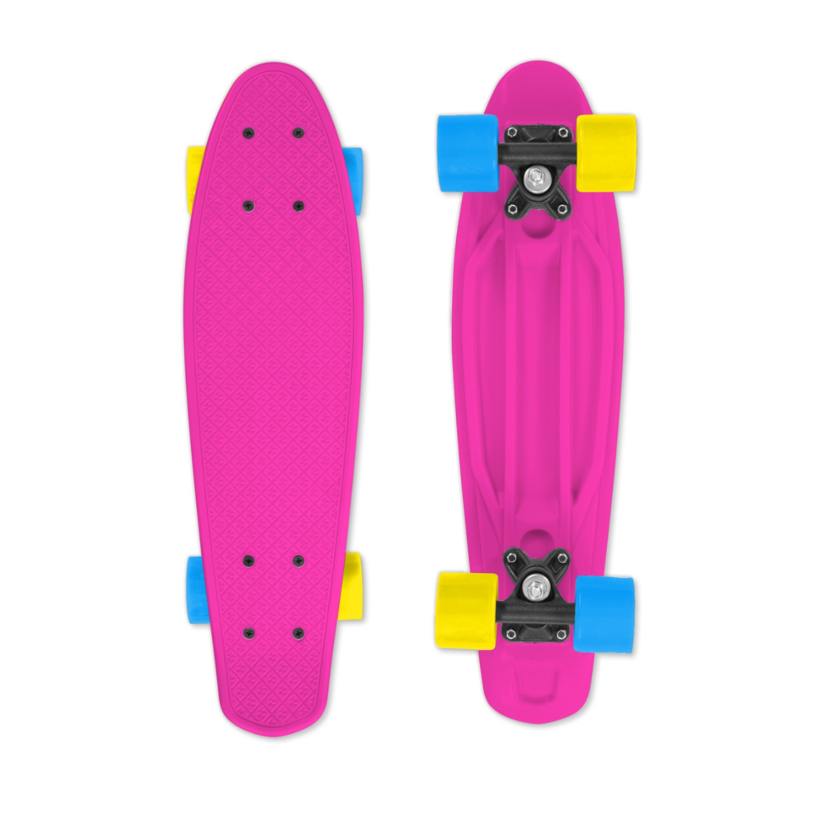 Skateboard STREET SURFING Fizz Board - ružový