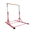 Gymnastické bradlá MASTER 180 cm - skladacie - ružové