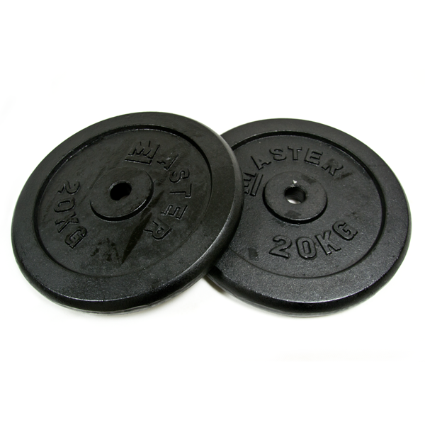 Kotúč MASTER 20 kg kov (pár)