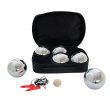 Petanque sada MASTER 6 chrómovaných gulí obal nylon