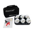 Petanque sada MASTER 6 chrómovaných gulí obal nylon