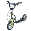 Kolobežka MASTER Ride - čierno-zelená