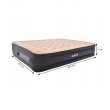 Nafukovací matrac AVENLI Queen High Raised - 203 x 157 x 47 cm s pumpou
