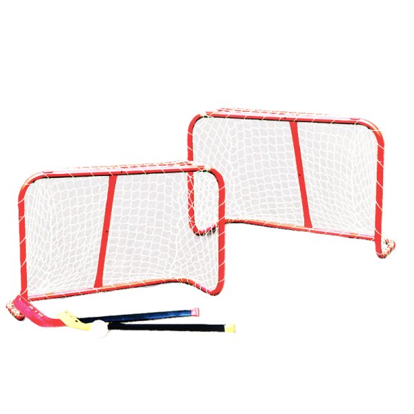 Brankový set MASTER 81 x 54 x 31 cm s hokejkami