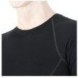Tričko dlhý rukáv SENSOR Merino Wool Active pánske čierne
