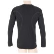 Tričko dlhý rukáv SENSOR Merino Wool Active pánske čierne