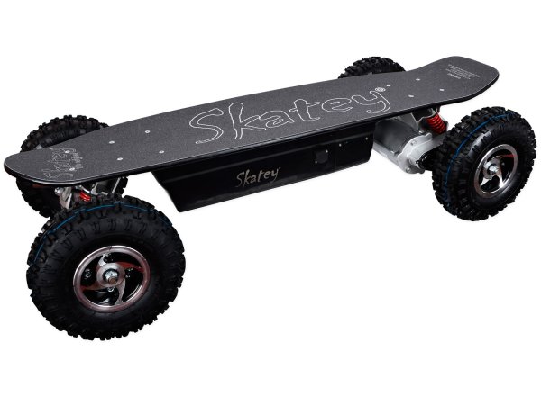 Elektrický longboard SKATEY 800 Off-Road - čierny