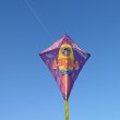 Lietajúci šarkan MASTER 60 x 70 cm - raketa