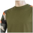 Tričko dlhý rukáv SENSOR Merino Impress pánske safari
