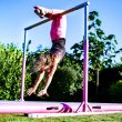 Gymnastické bradlá MASTER 150 cm - modré