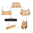 Kemping stôl KING CAMP Bamboo 100 x 65 cm