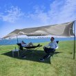 Stan - prístrešok KING CAMP Rimini L - sivý