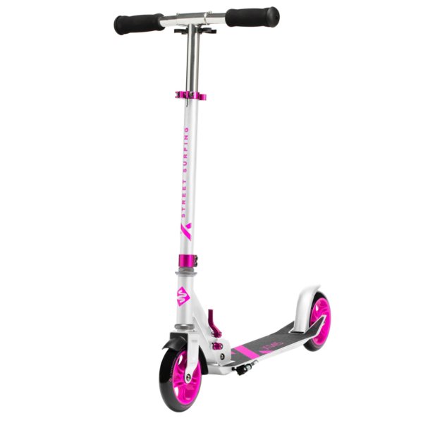 Kolobežka STREET SURFING Urban X145 Electro Pink bielo-ružová