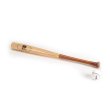 Baseball pálka LUCIO LONDERO 770 svetlý-tmavý buk + loptička