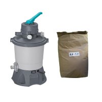Akčný set - piesková filtrácia BESTWAY Standard Evo prietok 3.596 l/h + filtračný piesok 25 kg