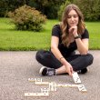 Záhradná hra SCHILDKROT Jumbo Domino