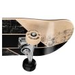 Skateboard SPOKEY Skalle Pro - čierno-žltý
