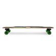 Longboard SPOKEY Longbay Pro zeleno-čierny