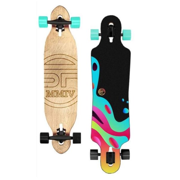 Longboard SPOKEY Longbay Pro farebný
