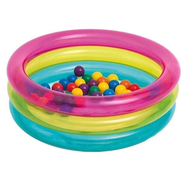 Nafukovací bazén INTEX + 50 loptičiek 86 x 25 cm