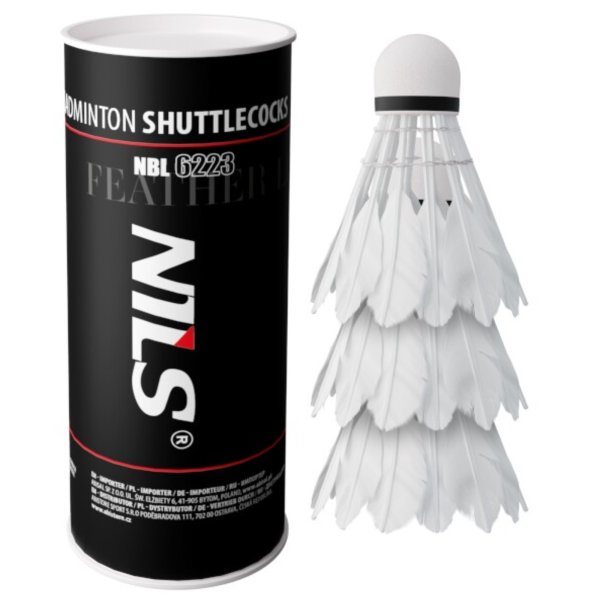 Badmintonové loptičky NILS NBL6223 s LED 3ks
