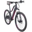Horský elektrobicykel MAXBIKE Solvi 27.5 čierny mat-ružové - veľ. rámu 18