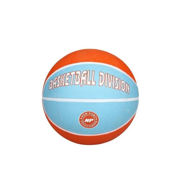 Basketbalová lopta MERCO Print Mini veľ. 3 - oranžová-modrá