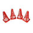 Futbalové prekážky MASTER sada 4ks kužeľov - 22 cm