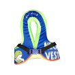 Detská penová plávacia vesta MASTER Evee 25 - 35 kg - modrá