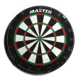 Akčný set - sisalový terč MASTER Grande 45 cm + okružie k terču MASTER - 4 dielne