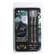Akčný set - šípky MASTER Wizard Black Brass 3ks - softip 18g + 50 ks hrotov MASTER Keypoint soft 2ba
