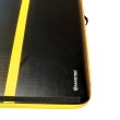 Airtrack MASTER nafukovacia žinenka 400 x 150 x 20 cm - čierna - žltá