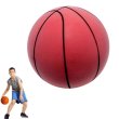 Lopta MASTER Soft basketbal - 18 cm - červená