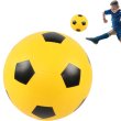 Lopta MASTER Soft futbal - 21 cm - žltý