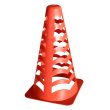 Futbalové prekážky MASTER sada 12 ks kužeľov - 22 cm