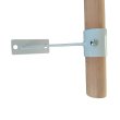 Baletná tyč MASTER na stenu 120 cm - drevená