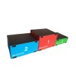 Stupne víťazov - set tréningových plyo boxov MASTER Soft 30, 45 a 60 cm