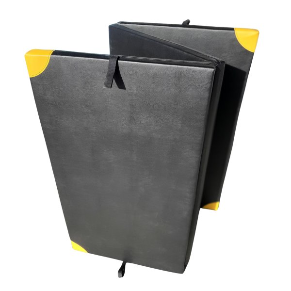 Žíněnka MASTER skladacia trojdielna PE Lightweight - 200 x 120 x 5 cm - čierna