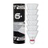Bedmintonové loptičky TALBOT TORRO Tech 450 Fast 6ks - biele
