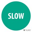 Bedmintonové loptičky TALBOT TORRO Tech 350 Slow 3 ks - žlté