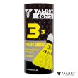 Bedmintonové loptičky TALBOT TORRO Tech 350 Slow 3 ks - žlté