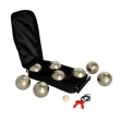 Petanque sada MASTER 8 matne zlatých gulí obal nylon