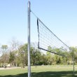 Volejbalová sieť MASTER 9,5 x 1 m s lankom - čierna