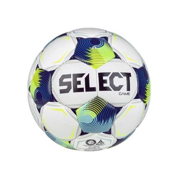 Futbalová lopta SELECT FB Game SK Chance Liga 2025/26 4 bielo-modrá
