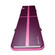 Airtrack MASTER nafukovacia žinenka 400 x 100 x 10 cm - fialová - ružová