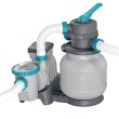 Akčný set - piesková filtrácia BESTWAY Profi Evo - prietok 6.056 l/h + filtračný piesok 25 kg