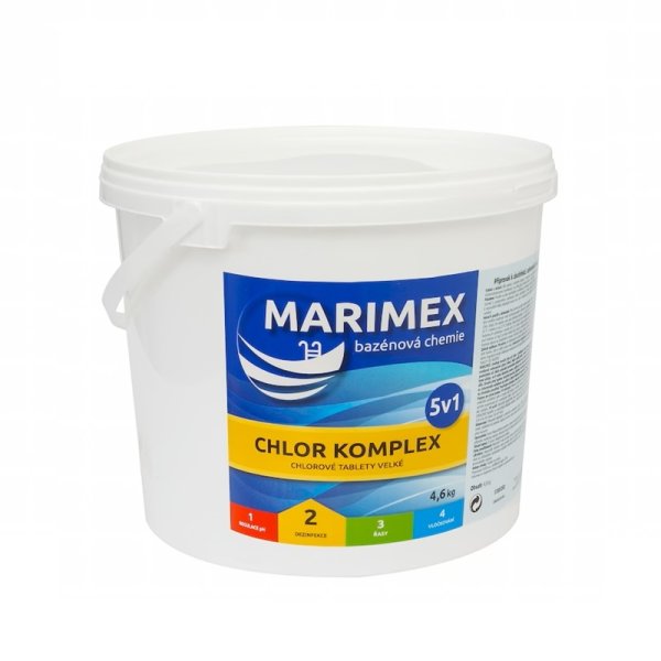 Bazénová chémia MARIMEX Komplex 5v1 4,6 kg