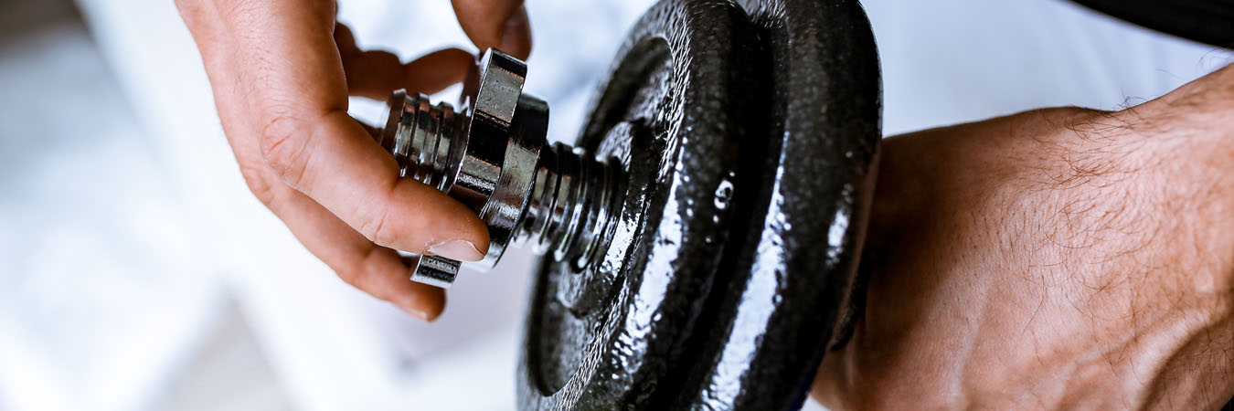 Sada činek pro domácí posilování