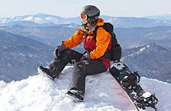 Vázání na snowboard