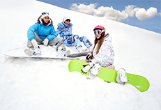 Vázání na snowboard